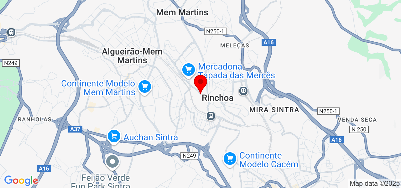 Cassia vieira - Lisboa - Sintra - Mapa