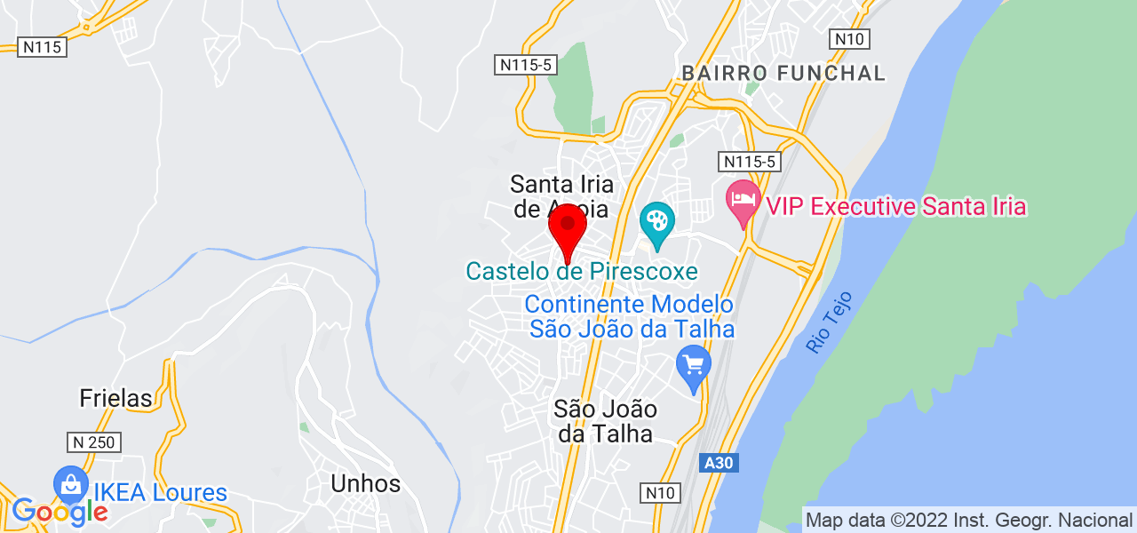 GENIAL WORK UNI LDA - Lisboa - Loures - Mapa