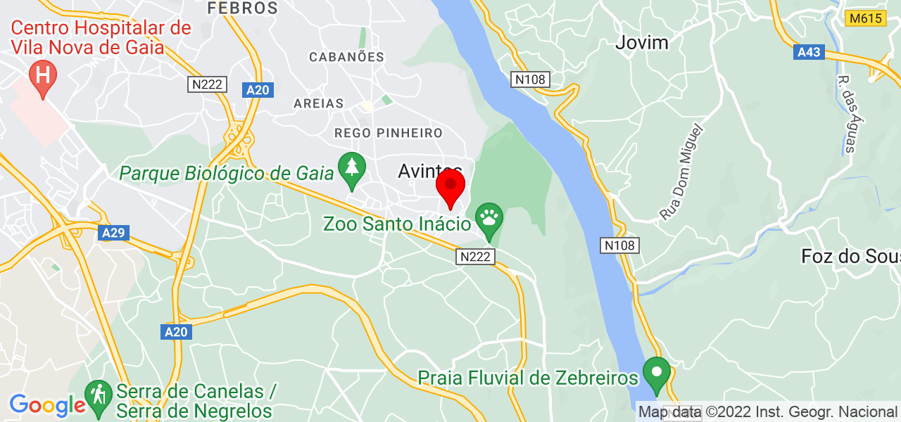 Supimpa Marketing e Estrat&eacute;gia - Porto - Vila Nova de Gaia - Mapa