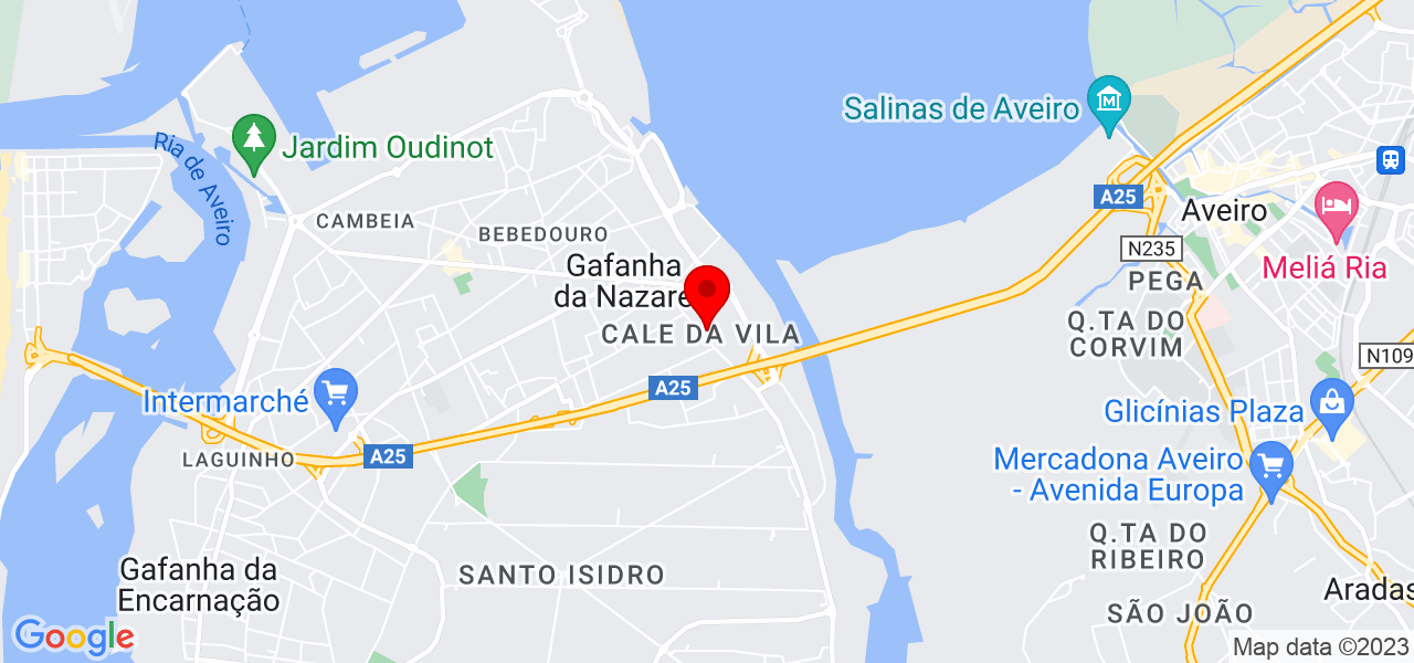 Paulo Silva - Aveiro - Ílhavo - Mapa