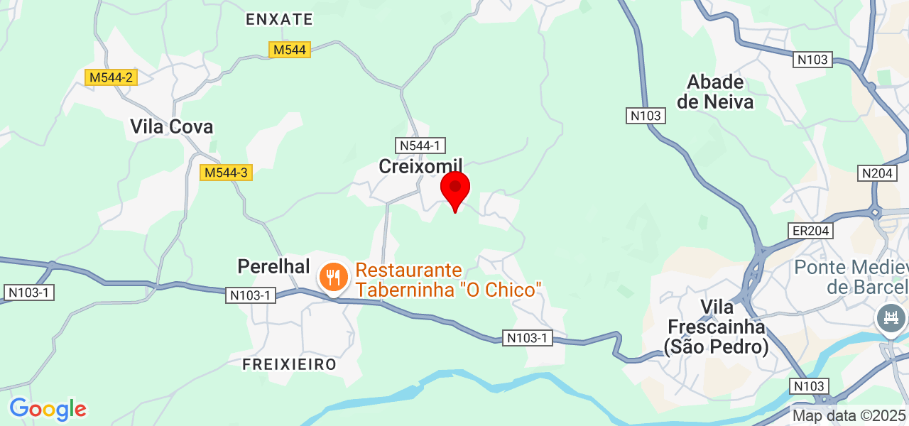 Cris Schadrack - Braga - Barcelos - Map