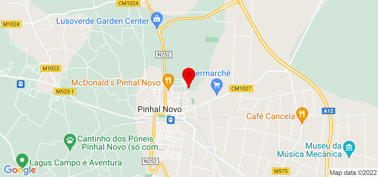 Ivo Bravo - Setúbal - Palmela - Mapa
