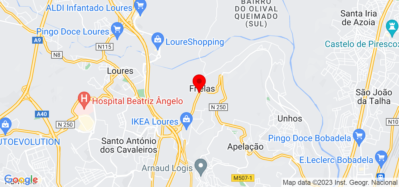 Isabel - Lisboa - Loures - Mapa