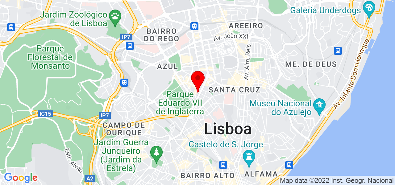 Murilo Galo - Lisboa - Lisboa - Mapa