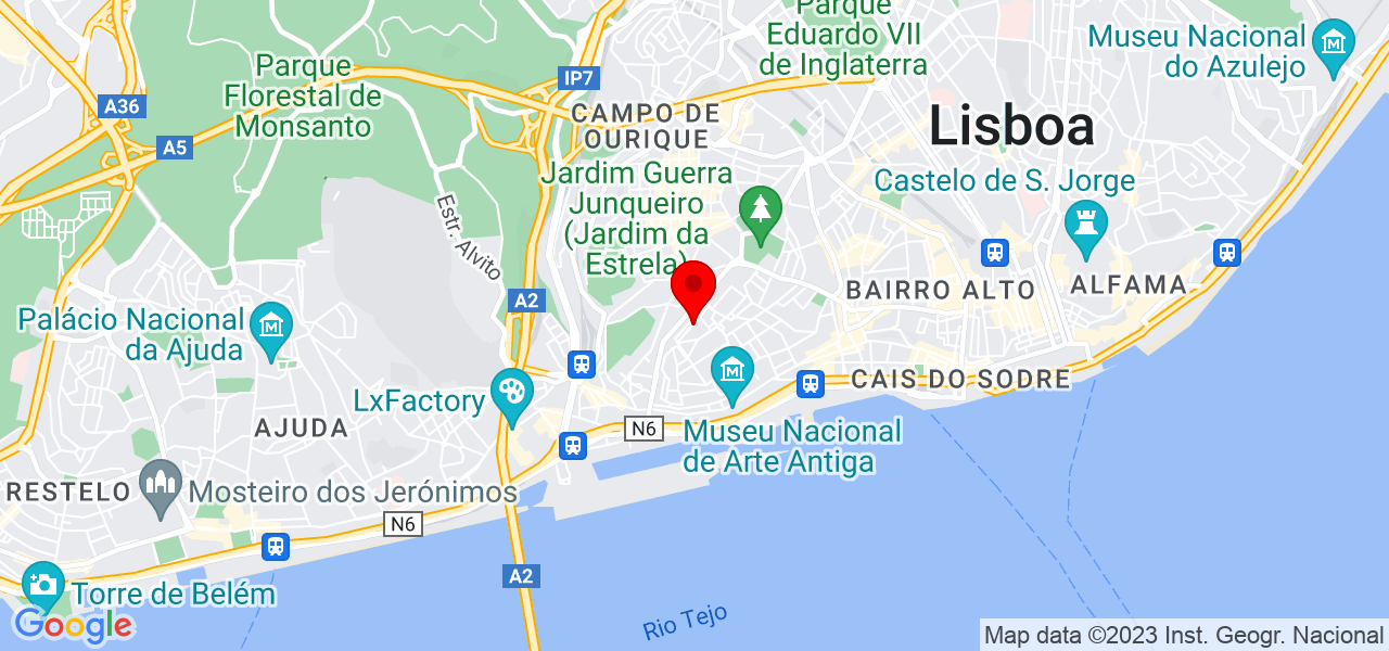 Megan Bravo - Lisboa - Lisboa - Mapa