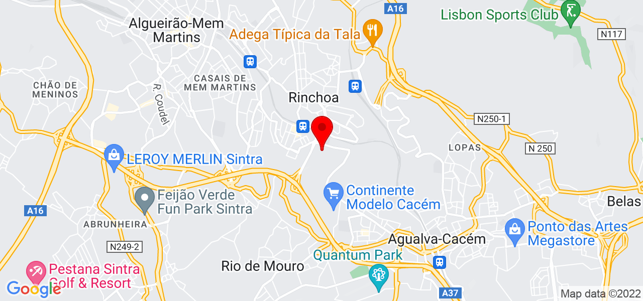 DavidMusic Events - Lisboa - Sintra - Mapa