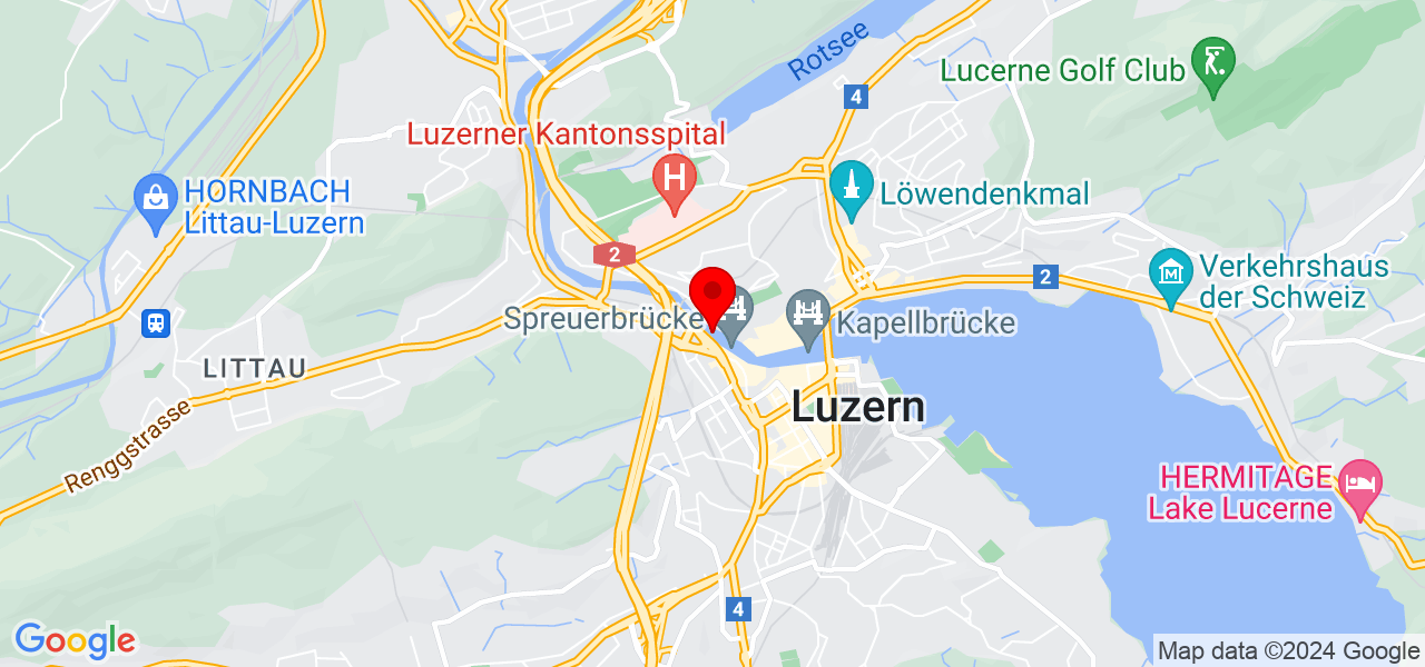 Maria N&auml;hparadies M Lanzellotti - Luzern - Luzern - Karte