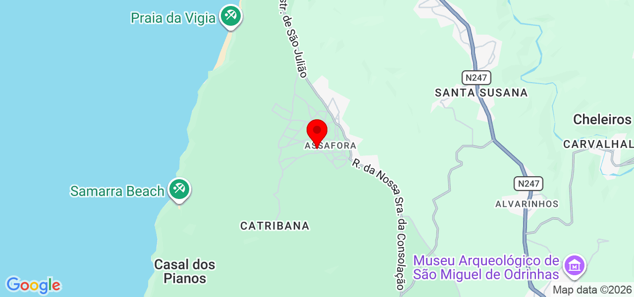 Cozinhas e Roupeiros - Lisboa - Sintra - Mapa