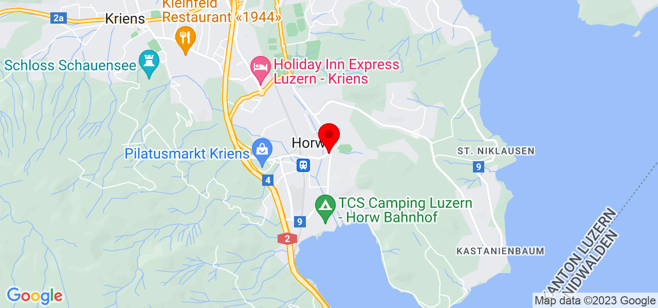 Mietkoch-Schweiz - Luzern - Horw - Karte