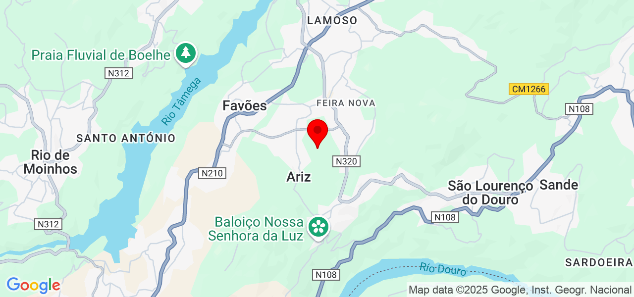 Rui Soares - Porto - Marco de Canaveses - Mapa