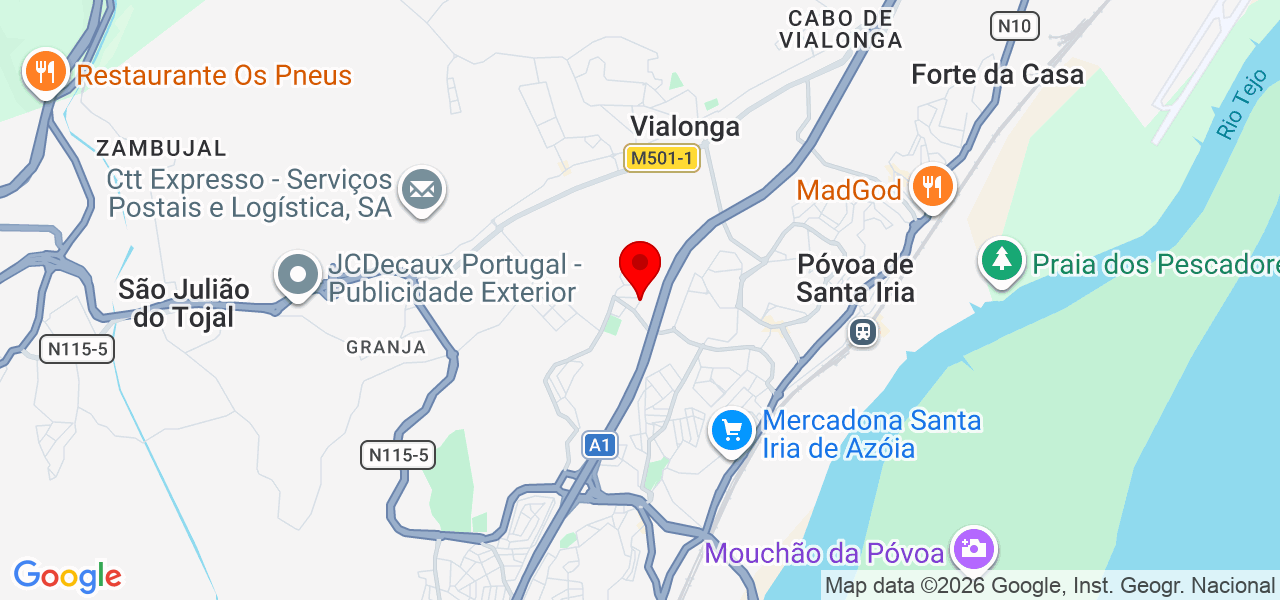 SempreAbrir - Lisboa - Vila Franca de Xira - Mapa