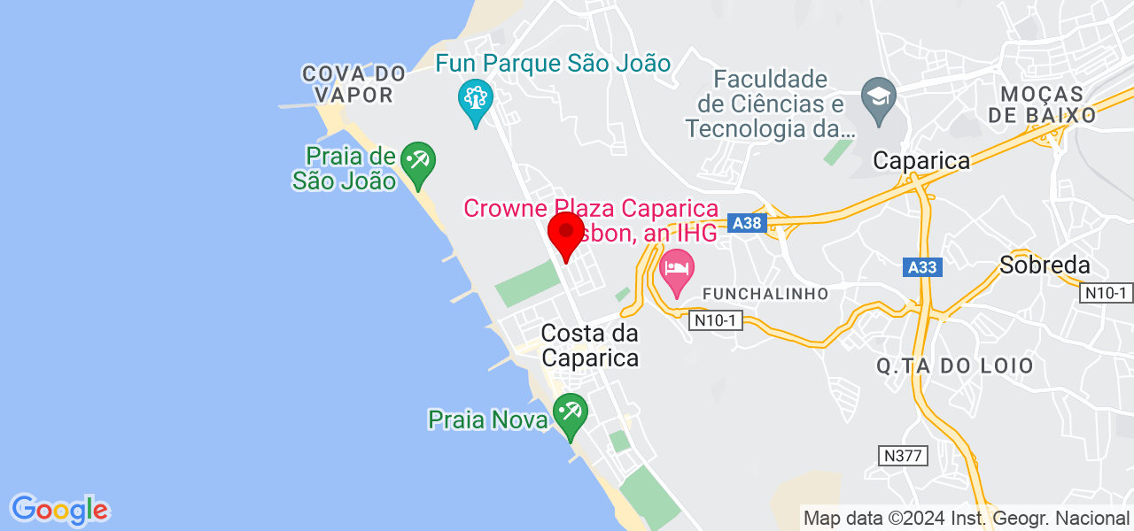 Jo&atilde;o Souza - Setúbal - Almada - Mapa