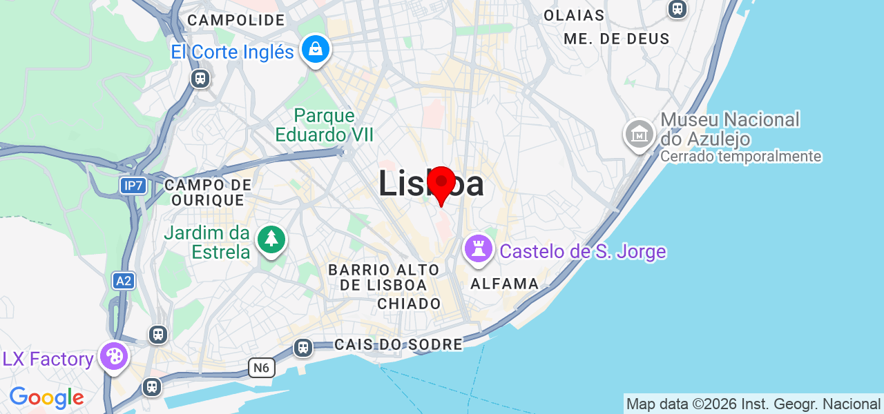 Arildo novaes - Lisboa - Lisboa - Karte