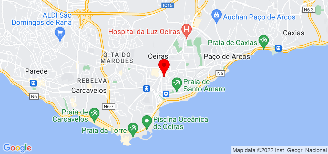 David Ferreira - Lisboa - Oeiras - Mapa