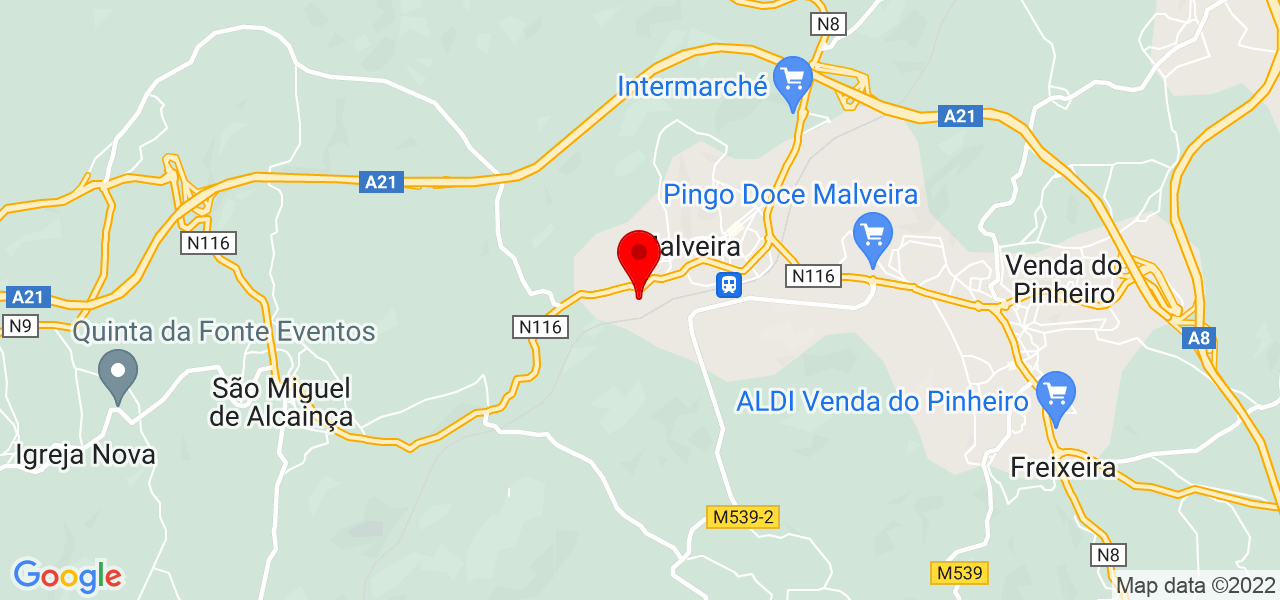 JORGE GEISLER - Lisboa - Mafra - Mapa