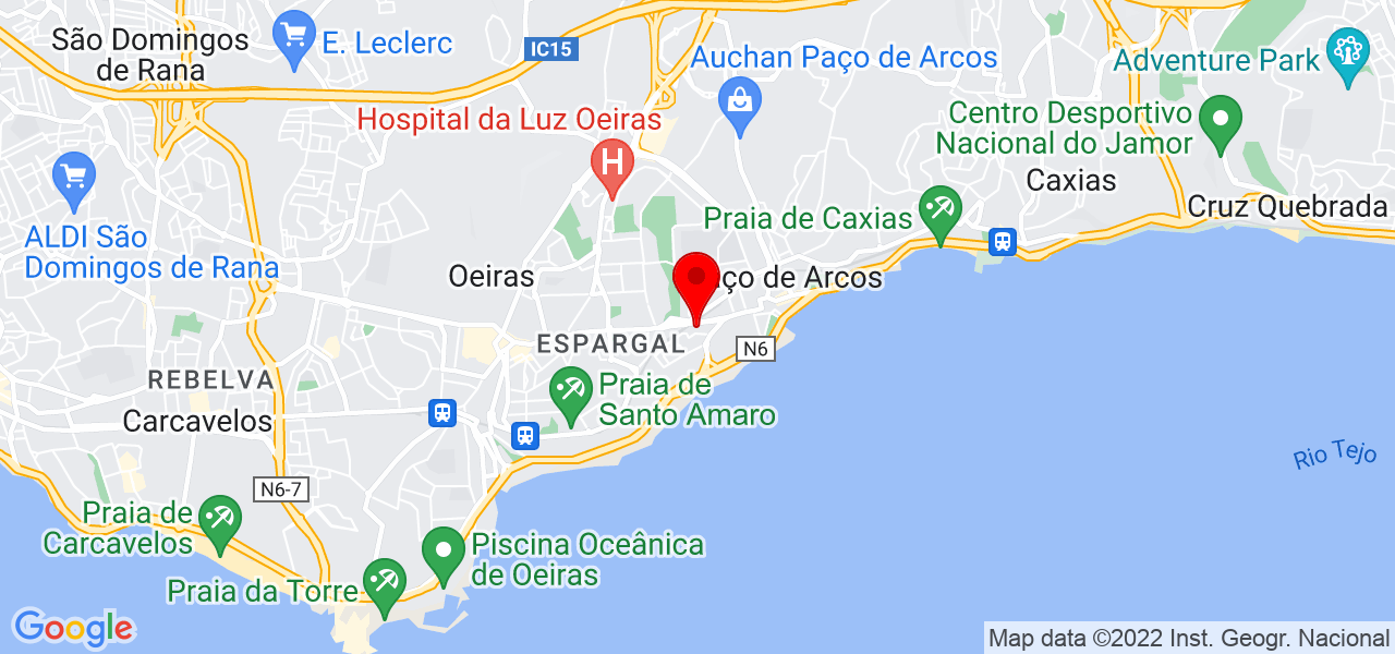 Maria Jo&atilde;o Jesus Soares - Lisboa - Oeiras - Mapa