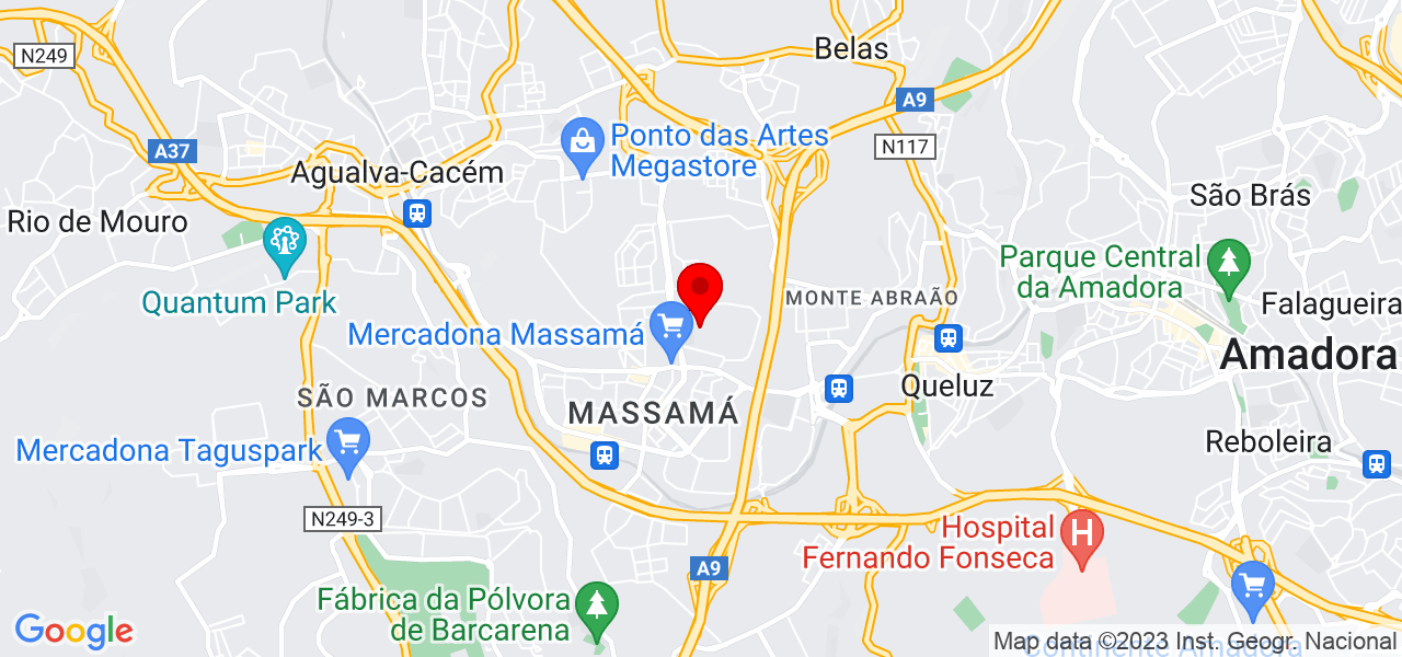 Eletricista - Lisboa - Sintra - Mapa