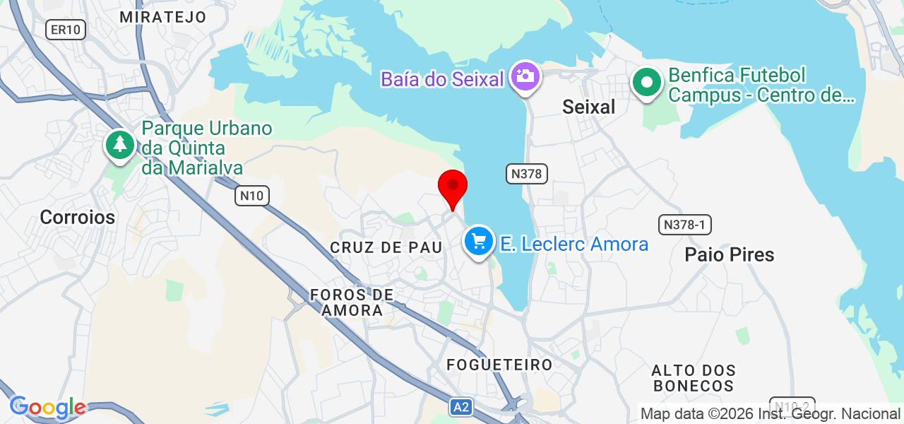 Taofik Solu&ccedil;&otilde;es - Setúbal - Seixal - Mapa