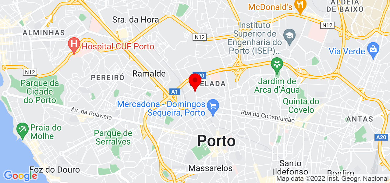 Margarida Biltes - Porto - Porto - Mapa