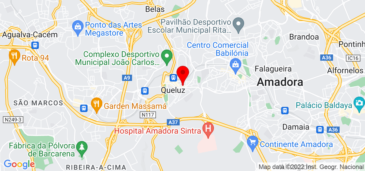 Valdhy Mendes - Lisboa - Sintra - Mapa