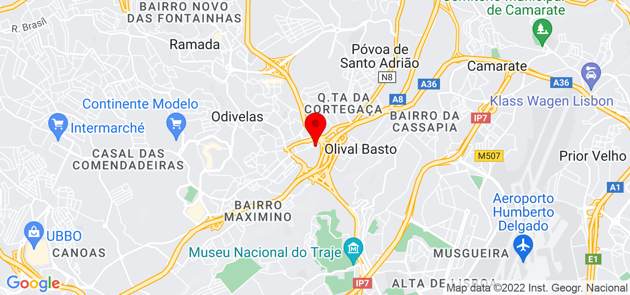 Criativa remodelação - Lisboa - Odivelas - Karte