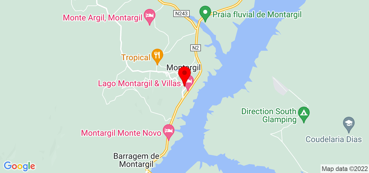Danilo Pereira - Portalegre - Ponte de Sor - Mapa