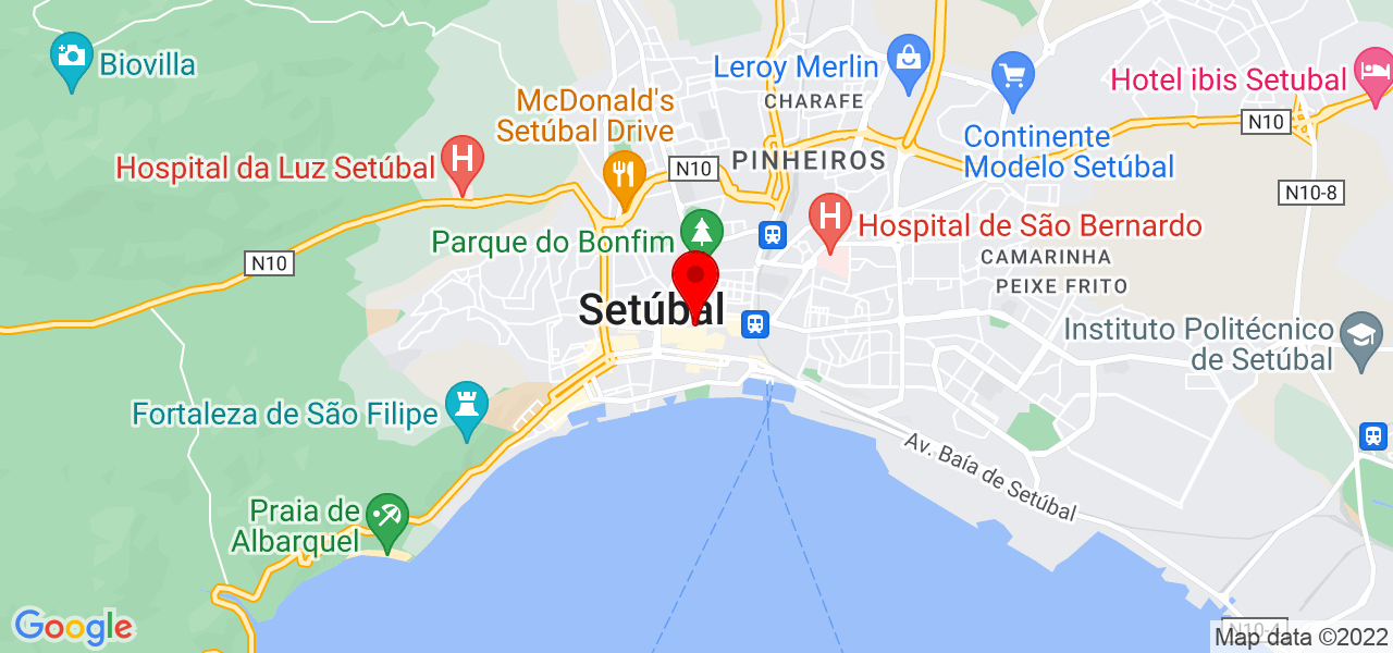 Jonderson Santos - Setúbal - Setúbal - Mapa