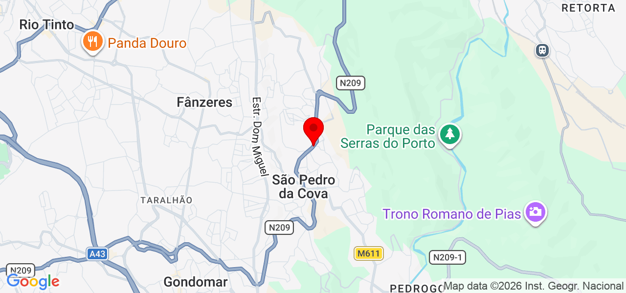 Wagner - Porto - Gondomar - Map