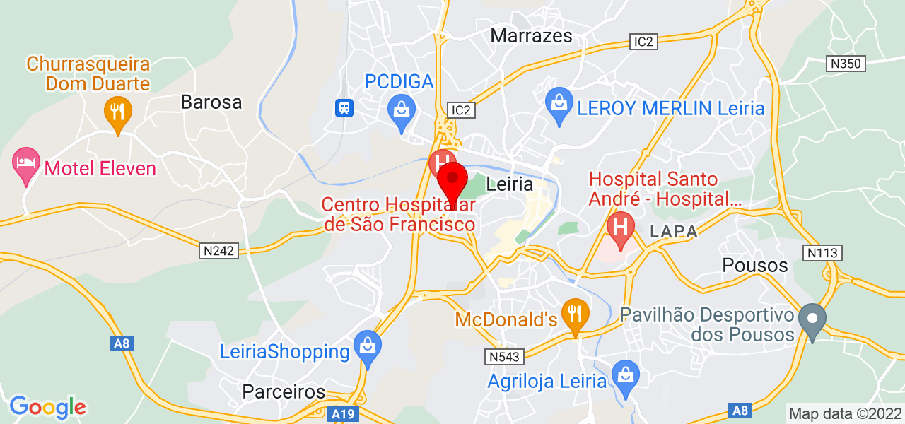 AG Advogadas - Leiria - Leiria - Mapa