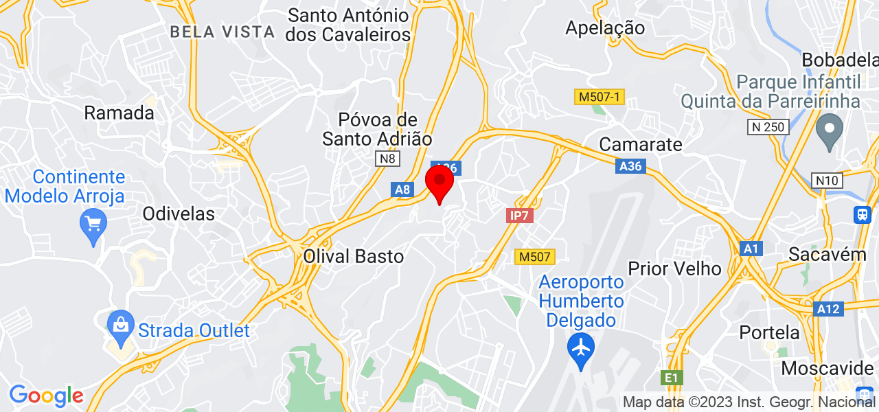 2irmao - Lisboa - Odivelas - Mapa