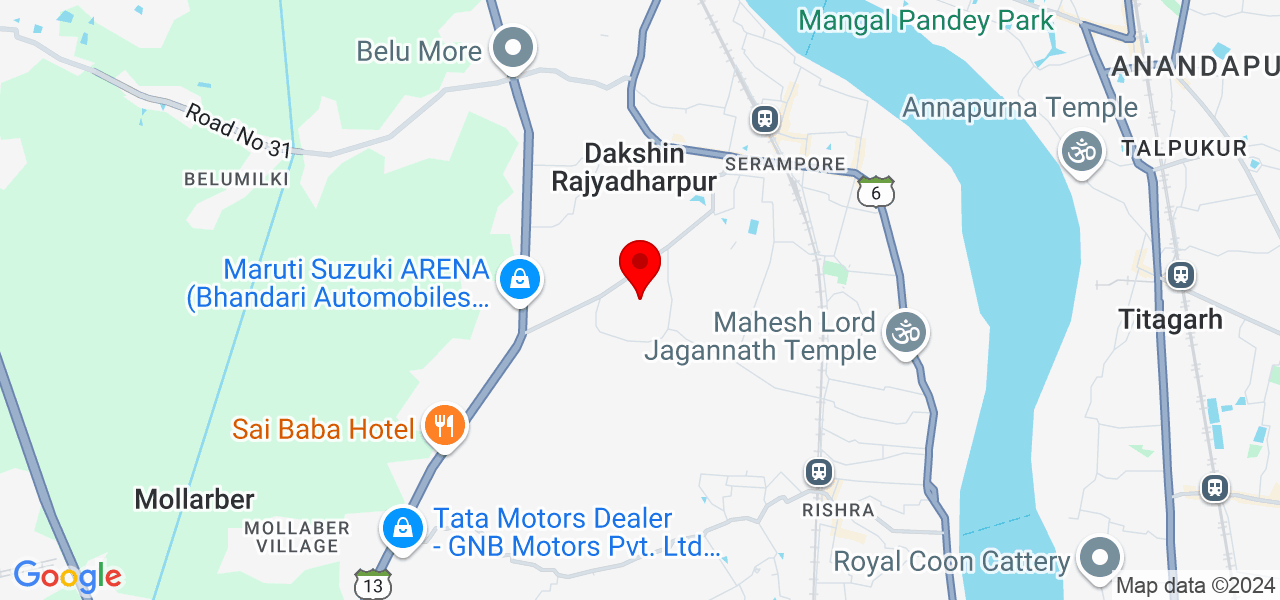 WEBTECHNOMIND IT SOLUTIONS - North 24 Parganas - New Town - Map