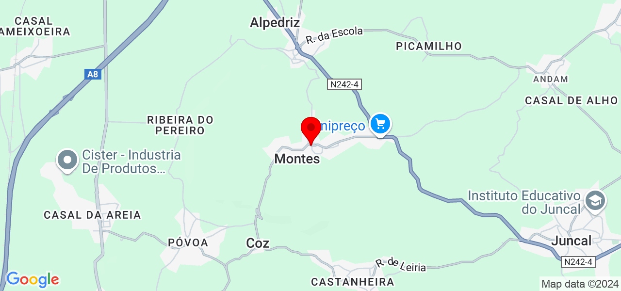 Damiana Freitas - Gestora de Redes Sociais - Leiria - Alcobaça - Mapa