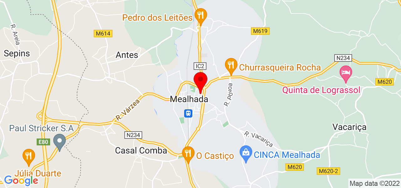 Rupture DJ - Aveiro - Mealhada - Mapa