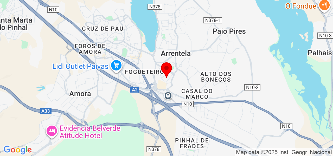 Tiago Gil Fotografia - Setúbal - Seixal - Mapa