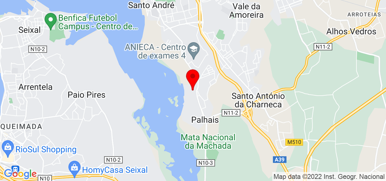 Marlene - Setúbal - Barreiro - Mapa
