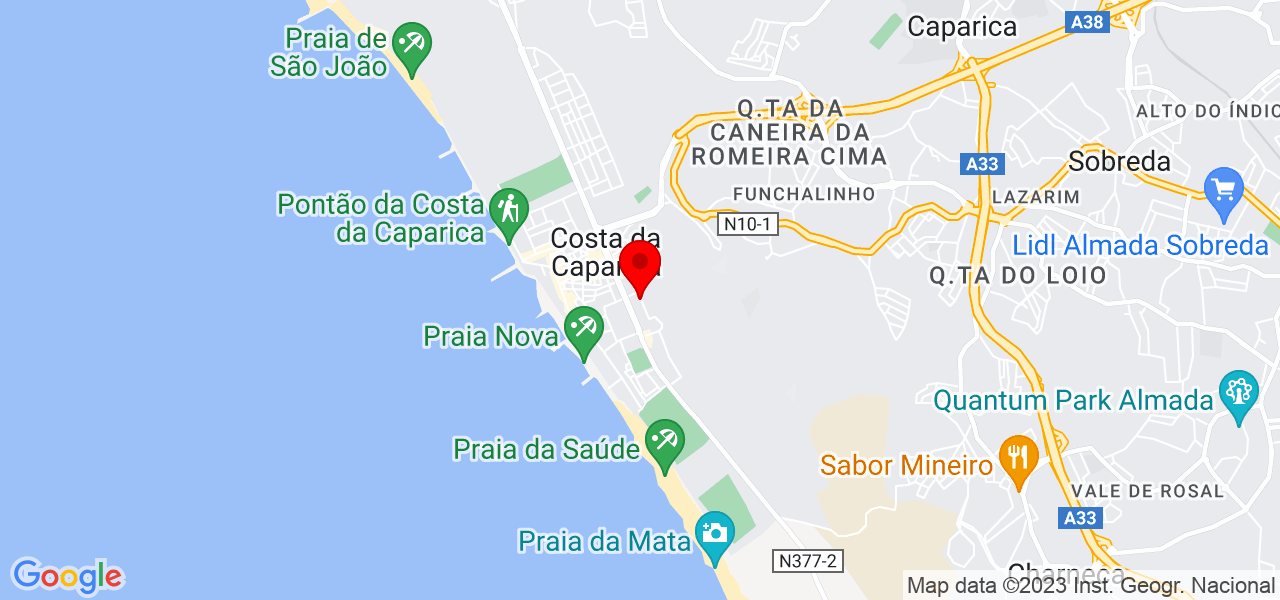 Calvan Rodrigues Terapias - Setúbal - Almada - Mapa