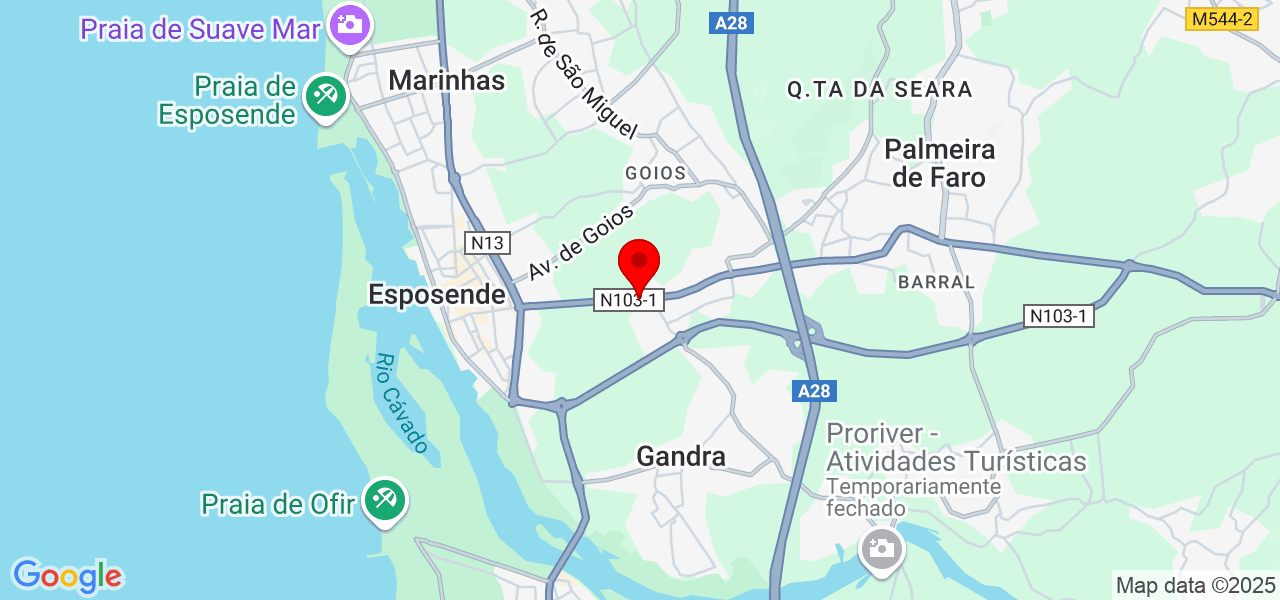 MDO AUTO RAPIDO - Braga - Esposende - Map