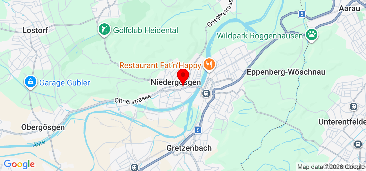 D.A.Z - Solothurn - Niedergösgen - Karte