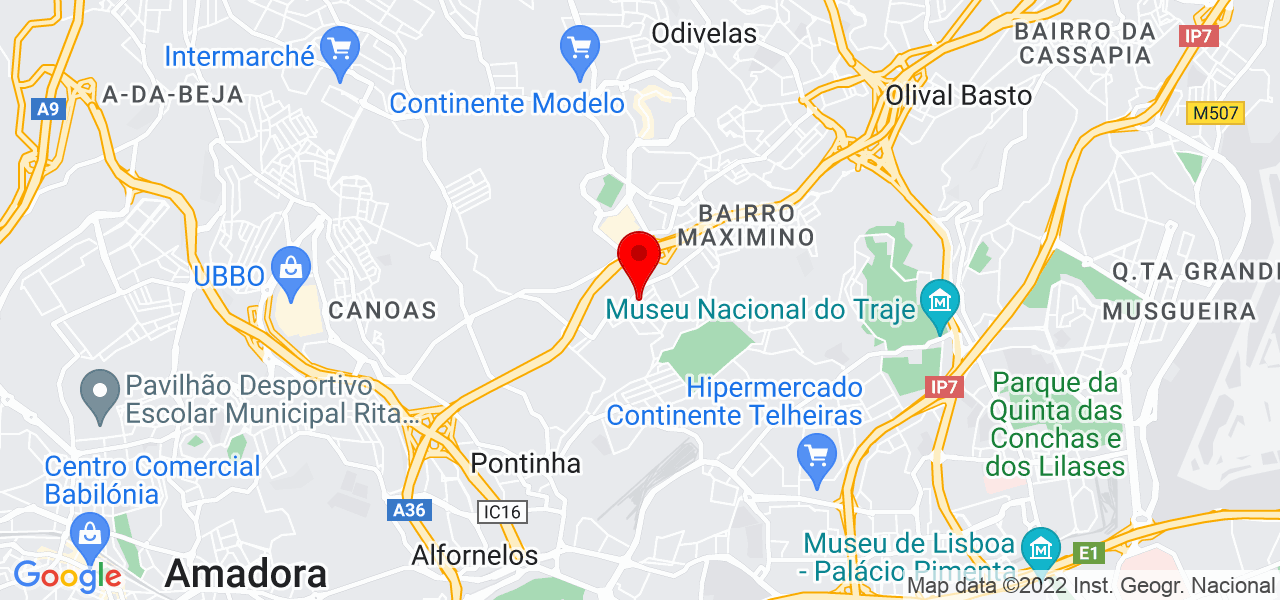 Paulo Rodrigo correa - Lisboa - Odivelas - Mapa