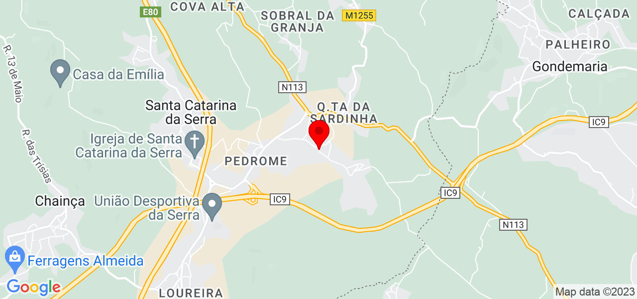 Pedro Evangelista - Leiria - Leiria - Mapa