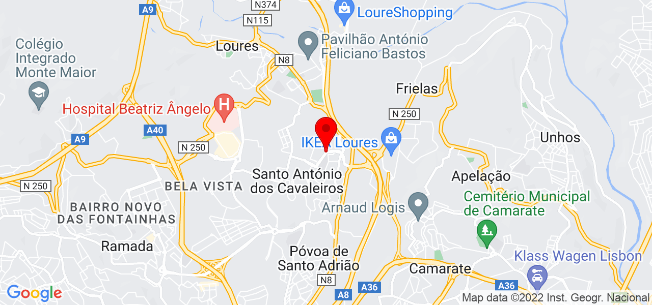 House of Detail - Lisboa - Loures - Mapa