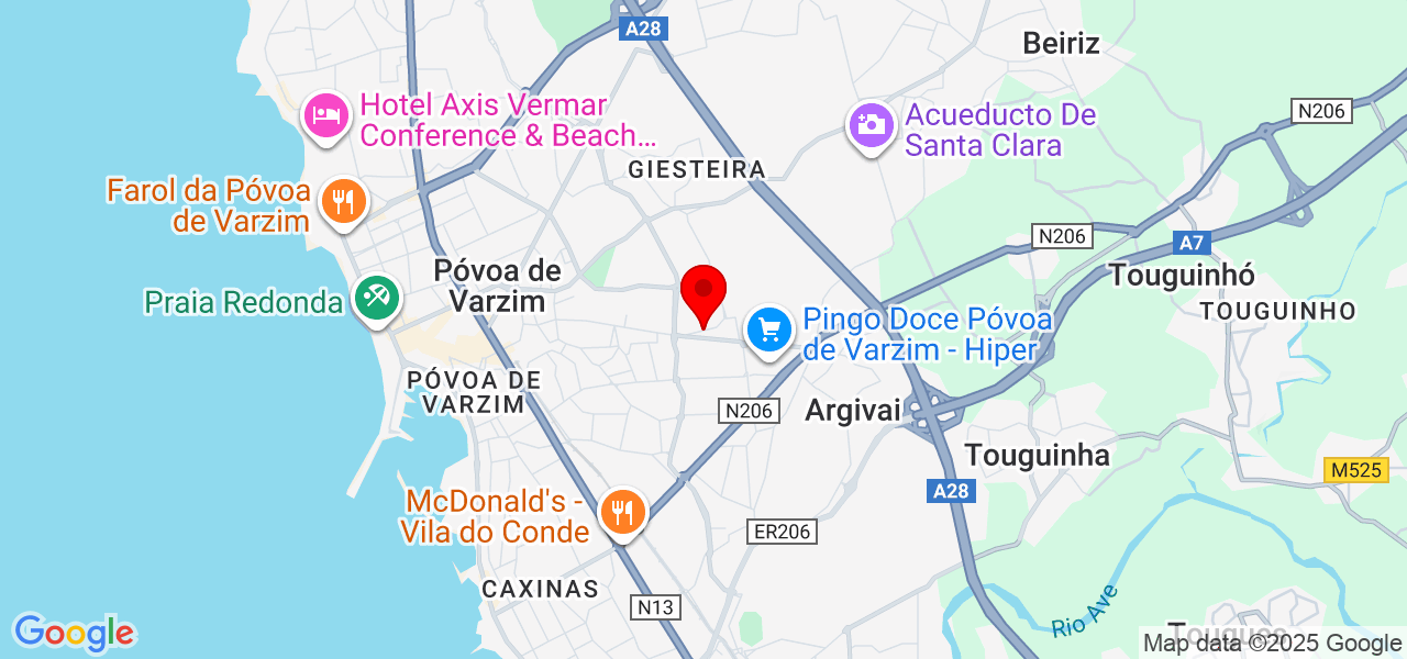 Workspladur - Porto - Póvoa de Varzim - Mapa