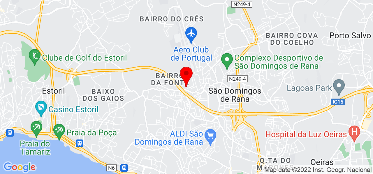 ALVO empreendimento - Lisboa - Cascais - Map