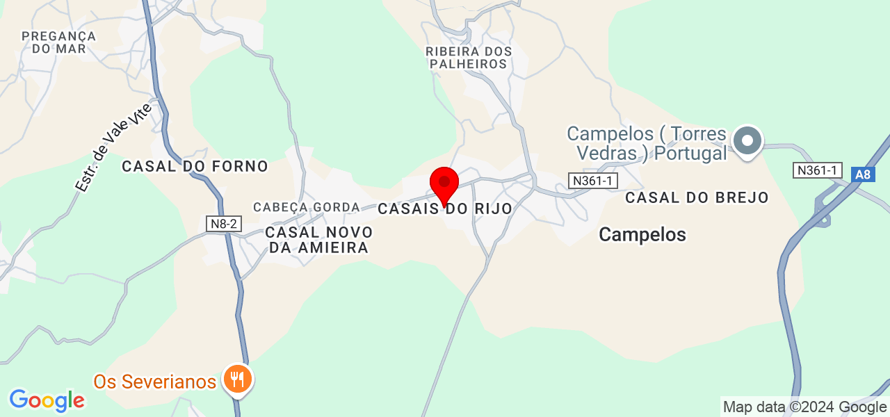 Agnar e C&atilde;opanhia - Lisboa - Torres Vedras - Map