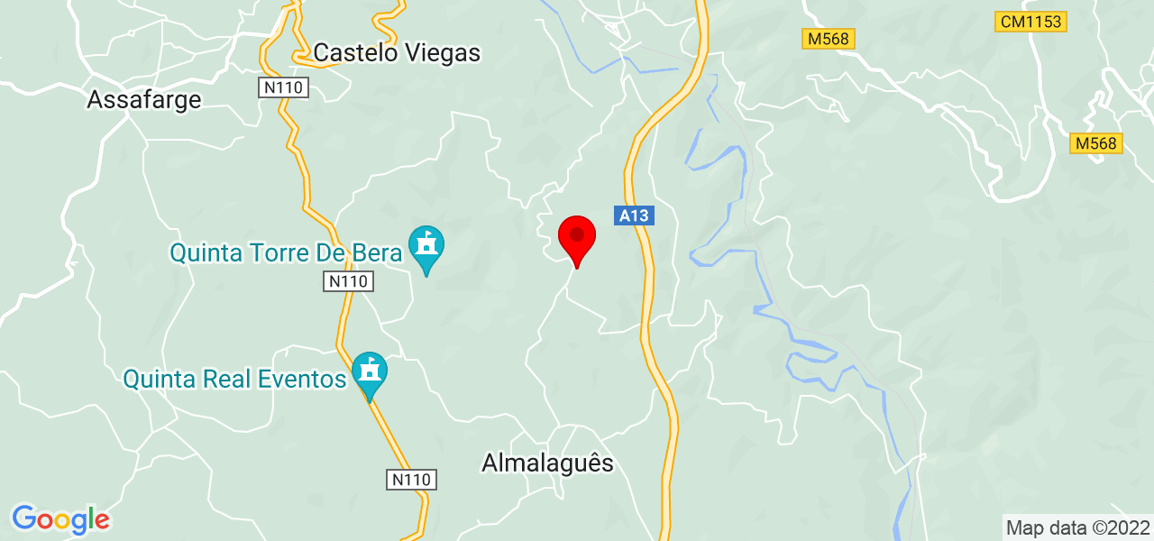 Alexandre Correia - Coimbra - Coimbra - Mapa