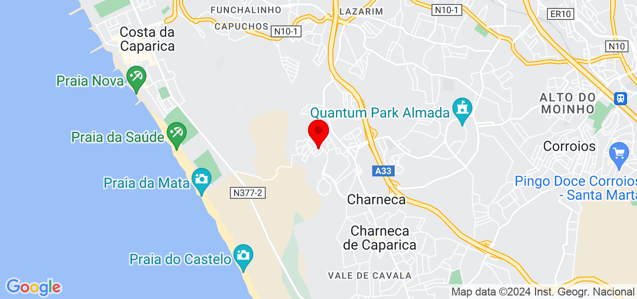 NG Eletricidade - Setúbal - Almada - Mapa