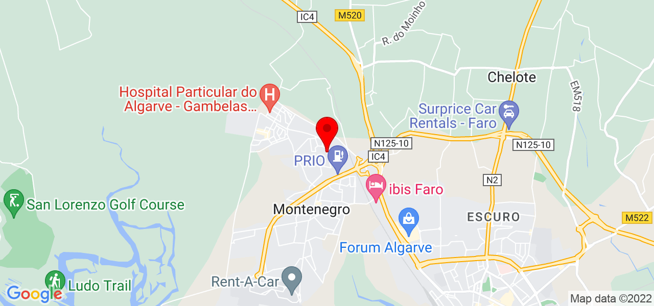 Bruna Tancredi Rossetti - Faro - Faro - Mapa