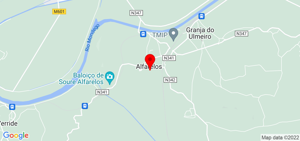 Jorge Magalh&atilde;es - Coimbra - Soure - Mapa