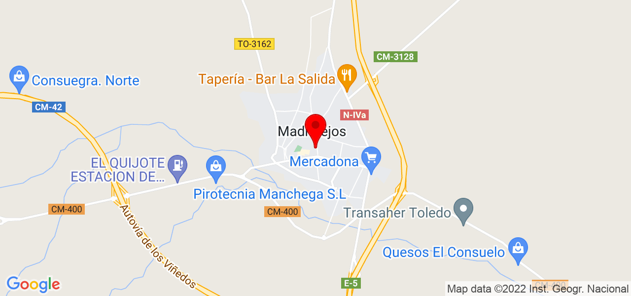 An&iacute;bal Garc&iacute;a Garc&iacute;a-Moreno - Castilla-La Mancha - Madridejos - Mapa