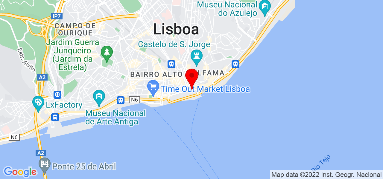 Ana Vit&oacute;ria Pinto - Lisboa - Lisboa - Mapa